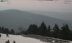 Lysá hora, pohled na východ