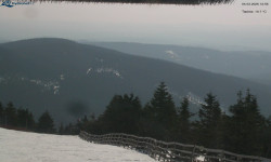 Lysá hora, pohled na východ