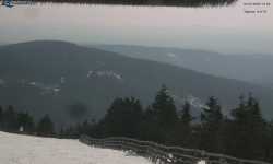 Lysá hora, pohled na východ