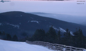 Město Rokytnice nad Jizerou - Lysá hora, pohled na východ - 5.3.2026 v 06:30 Město Rokytnice nad Jizerou - Lysá hora, pohled na východ - 5.3.2026 v 06:30