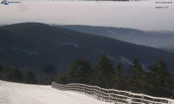 Lysá hora, pohled na východ