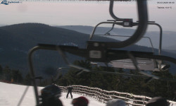 Lysá hora, pohled na východ