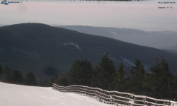 Lysá hora, pohled na východ