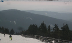 Lysá hora, pohled na východ