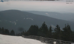 Lysá hora, pohled na východ