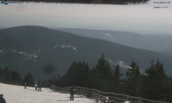 Lysá hora, pohled na východ