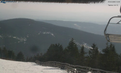 Lysá hora, pohled na východ