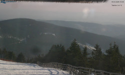 Lysá hora, pohled na východ