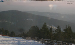 Lysá hora, pohled na východ