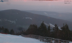 Lysá hora, pohled na východ