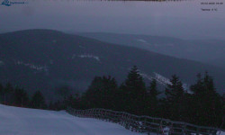 Lysá hora, pohled na východ