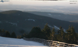 Lysá hora, pohled na východ