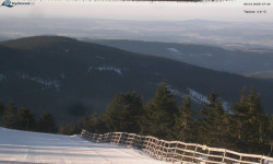 Lysá hora, pohled na východ