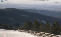 Lysá hora, pohled na východ