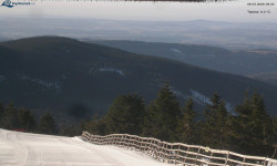 Lysá hora, pohled na východ