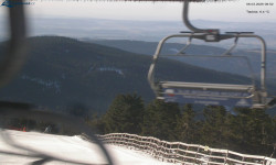 Lysá hora, pohled na východ