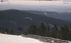 Lysá hora, pohled na východ