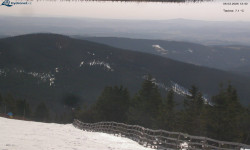 Lysá hora, pohled na východ