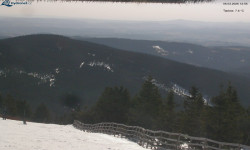 Lysá hora, pohled na východ