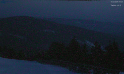 Lysá hora, pohled na východ