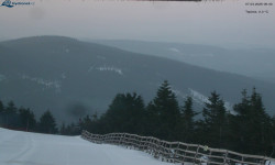 Lysá hora, pohled na východ