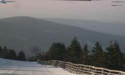 Lysá hora, pohled na východ