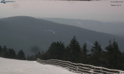 Lysá hora, pohled na východ