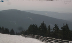 Lysá hora, pohled na východ