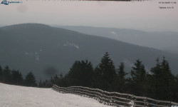 Lysá hora, pohled na východ