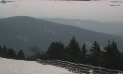 Lysá hora, pohled na východ