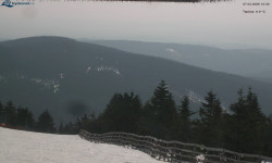 Lysá hora, pohled na východ