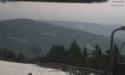 Lysá hora, pohled na východ