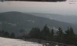 Lysá hora, pohled na východ