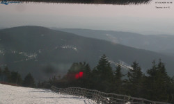 Lysá hora, pohled na východ