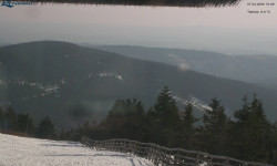 Lysá hora, pohled na východ