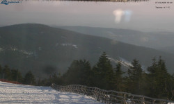 Lysá hora, pohled na východ