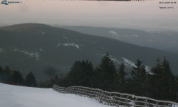 Lysá hora, pohled na východ