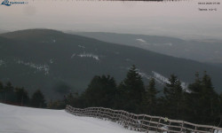 Lysá hora, pohled na východ