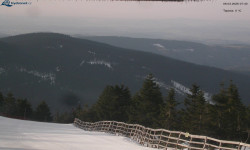 Lysá hora, pohled na východ