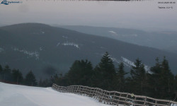 Lysá hora, pohled na východ