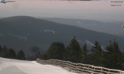 Lysá hora, pohled na východ