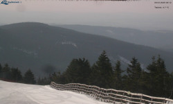 Lysá hora, pohled na východ