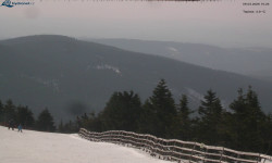 Lysá hora, pohled na východ