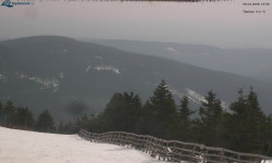 Lysá hora, pohled na východ