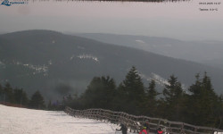 Lysá hora, pohled na východ