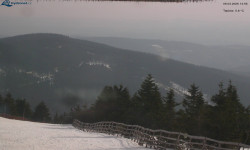 Lysá hora, pohled na východ