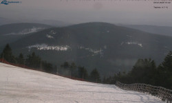 Lysá hora, pohled na východ