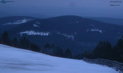 Lysá hora, pohled na východ