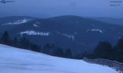 Lysá hora, pohled na východ