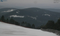 Lysá hora, pohled na východ